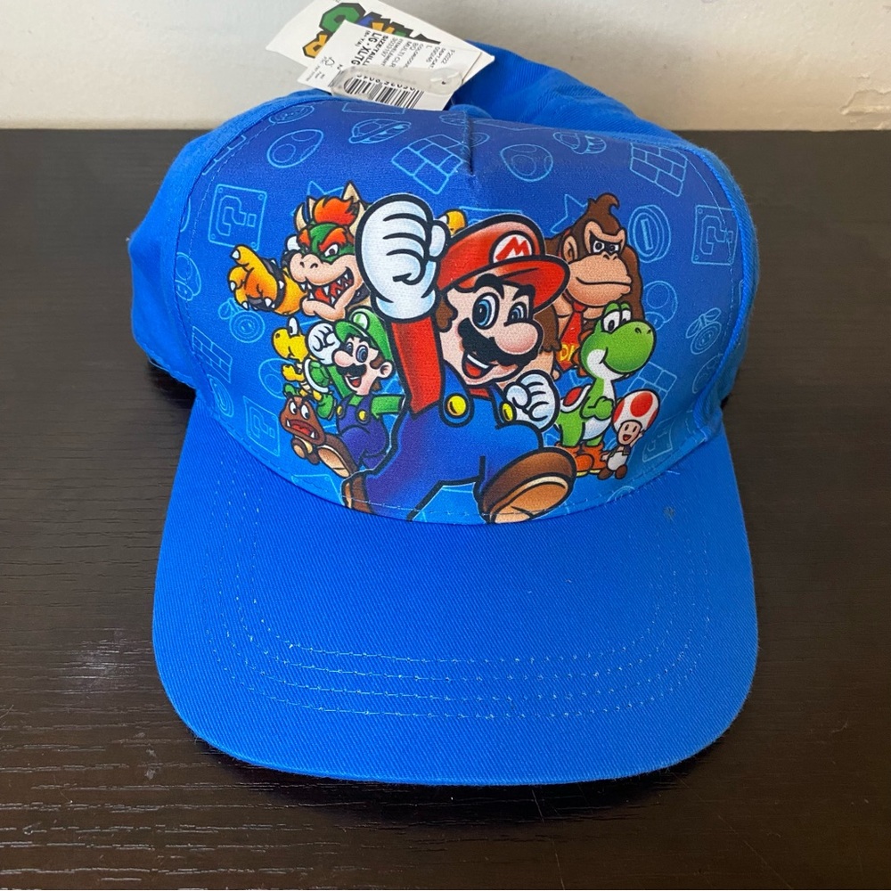 Súper Mario Bros Nintendo childrens place hat size L/ XL‼️